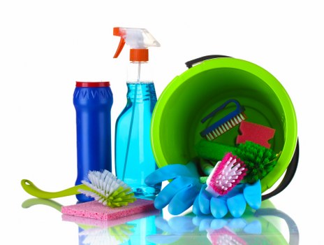 Cleaners working in a Limehouse home