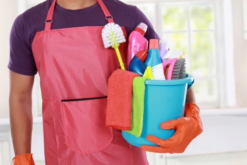 Professional cleaning team in South Hackney