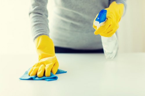 Commercial office space cleaning