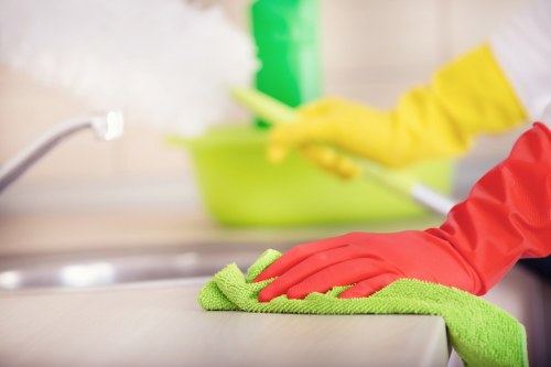 Eco-friendly cleaning practices in Farringdon